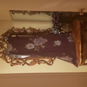 Jessica Howard Plum Floral Dress